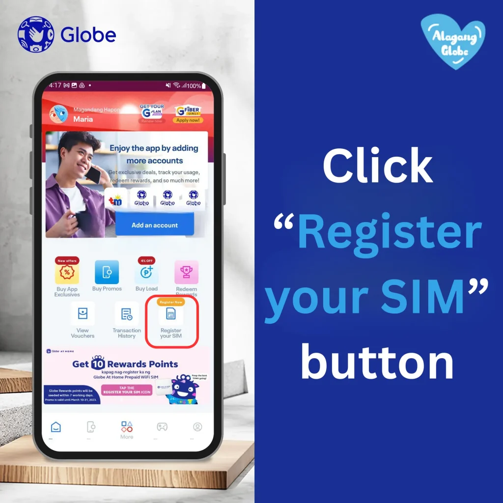 Globe SIM Registration 12 GlobeOne App